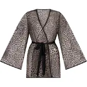 Hunkemoller Déshabillé marron / noir