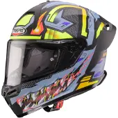Caberg Casque intégral ROXTER HUNTER taille S, jaune/gris/noir