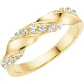 Giorgio Martello Milano Bague or / transparent