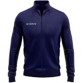 Givova Citta´ Full Zip Sweatshirt Bleu 10-12 Years Enfants