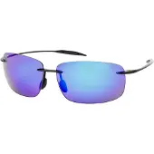 Maui jim Breakwall Polarized Sunglasses Bleu,Noir Blue Hawaii/CAT3