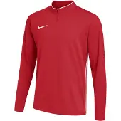Nike Hommes, T-shirt de sport, rotes Herren-Sweatshirt mit Park-Drill-Oberteil (S), Rouge, S
