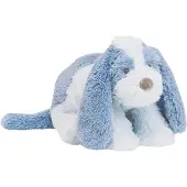 Happy horse Peluche « Chien Driver » 28 cm, bleu, jouet en peluche pour bébé