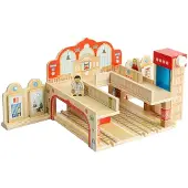 Bigjigs Jouet Gare Grand Central Station Carton