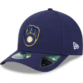 New Era 9forty Mlb Milwaukee Brewers Cap Bleu