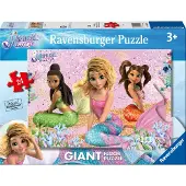 Ravensburger Magie De Sirène Géant Sol 24p (12004323) Puzzle