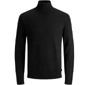 Jack & Jones Pull à col roulé Jwhemil Homme Noir