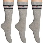 FILA Chaussettes unisexe Chaussettes Paquet de 3 femme - Gris - 39 / 42