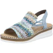 Rieker Sandales 'Sandals' bleu clair