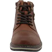 Tom Tailor Bottines à lacets marron / brun foncé
