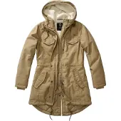 Brandit Parka mi-saison 'Marsh Lake' noisette