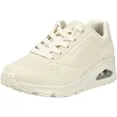 SKECHERS Baskets basses 'UNO - SHINY SCALE' blanc cassé