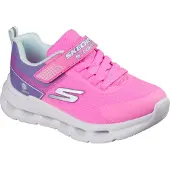 SKECHERS Baskets Lumineuses Fille Glide-Step Rose