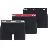BOSS Boxers 'Power' bleu marine / gris foncé / rouge / blanc