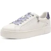 Tamaris Baskets basses violet clair / violet foncé / argent / blanc