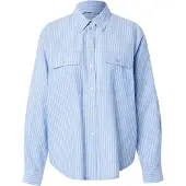ONLY Chemisier 'ONLWENDY' bleu / blanc