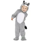 MOM Raccoon Baby Costume Gris 0-6 Months Enfants