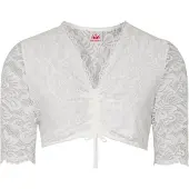 Spieth & Wensky Blouse folklorique 'Ansbach' blanc cassé
