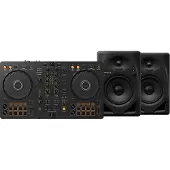 Pioneer DJ DDJ-FLX4 + DJ DM-50D-BT Noir