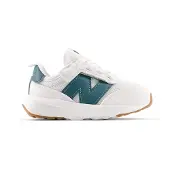 New Balance 370 Sg Hook & Loop Trainers Blanc EU 25 Enfants