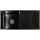 Lendo Online Évier Inox Anthracite 87x44 Égouttoir Intégré
