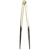 Lalizas Straight Pattern Dividers Compass Noir,Doré 180 mm