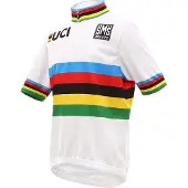 Santini Maillot à Manches Courtes Uci World Champion