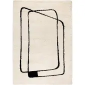 Vivaraise Tapis Azara neige - 160 x 230 x 3 cm