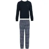 Emporio Armani Em000617_af14994 Long Sleeve Pyjama Bleu XL Homme