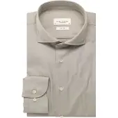 Profuomo Slim Fit Chemise vert, Unicolore