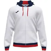 Joma Confort Ii Full Zip Sweatshirt Blanc 5-6 Years Garçon