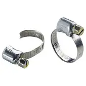 PLASTIMO A2 Micro Clamp 10 Units Argenté 11-19 mm