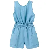 Zippy 3107145201 Sleeveless Romper Bleu 4-5 Years Fille