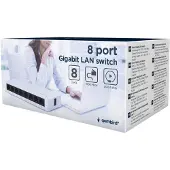 Gembird 8-Port-Gigabit-LAN-Switch