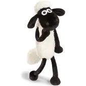 Nici 45846 - Doudou, peluche, Shaun le mouton, 35 cm