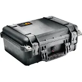 Peli 1450 BK flight case sans mousse 371x258x152 mm