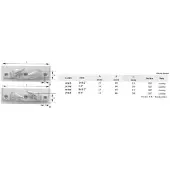 Lalizas Skene Inox 316 Right Chocks Clair 6 mm
