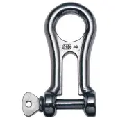 Euromarine Eye Chain Shackle Argenté 10-12 mm