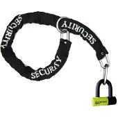Urban Security Mini Ur59 U-lock+120 Chain Lock Noir 120 cm