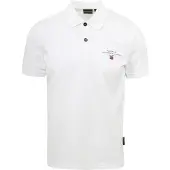 Napapijri T-Shirt 'ELBAS' bleu / rouge / noir / blanc