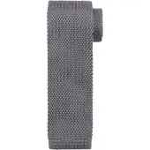 Suitable Cravate Tricotée TK-02 Gris Anthracite
