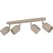 Eglo Spot de plafond design Tilston 4-brun sable clair