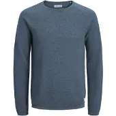 Jack & Jones Pull-over 'JJEHill' bleu-gris