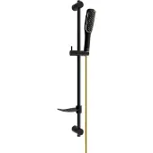 Mexen Ensemble de douche coulissante DF49, noir/or (785494582-57)
