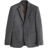 Next Veste de costume anthracite / gris foncé