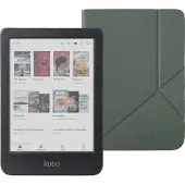 KOBO Clara Colour Noir + Sleep Cover Vert