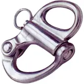 Goldenship Fixed Snap Shackle 10 Units Argenté 52 mm