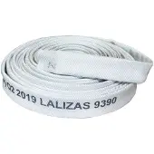 Lalizas Solas/med Fire Hose 38 Mm 15 M Blanc