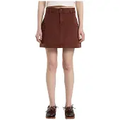 Dickies River Ranch Mini Skirt Marron M Femme