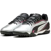 Puma King Match Tt+mid Junior Football Boots Argenté EU 34 Enfants
